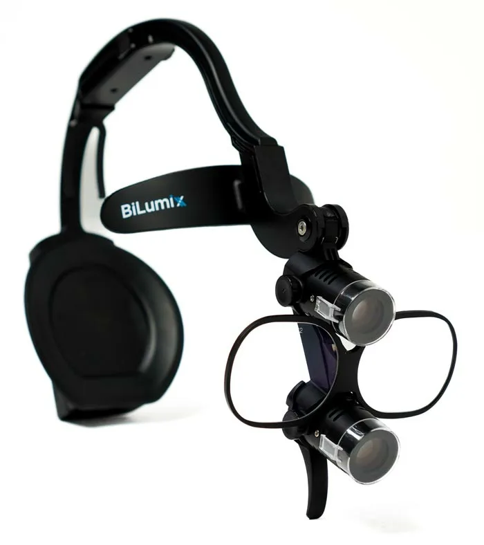 Bilumix GEN2S caschetto nero con luci orientabili